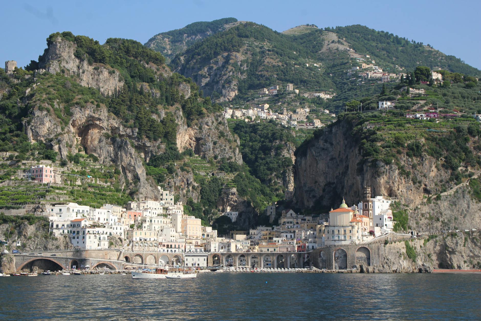 Amalfi town coast Italy