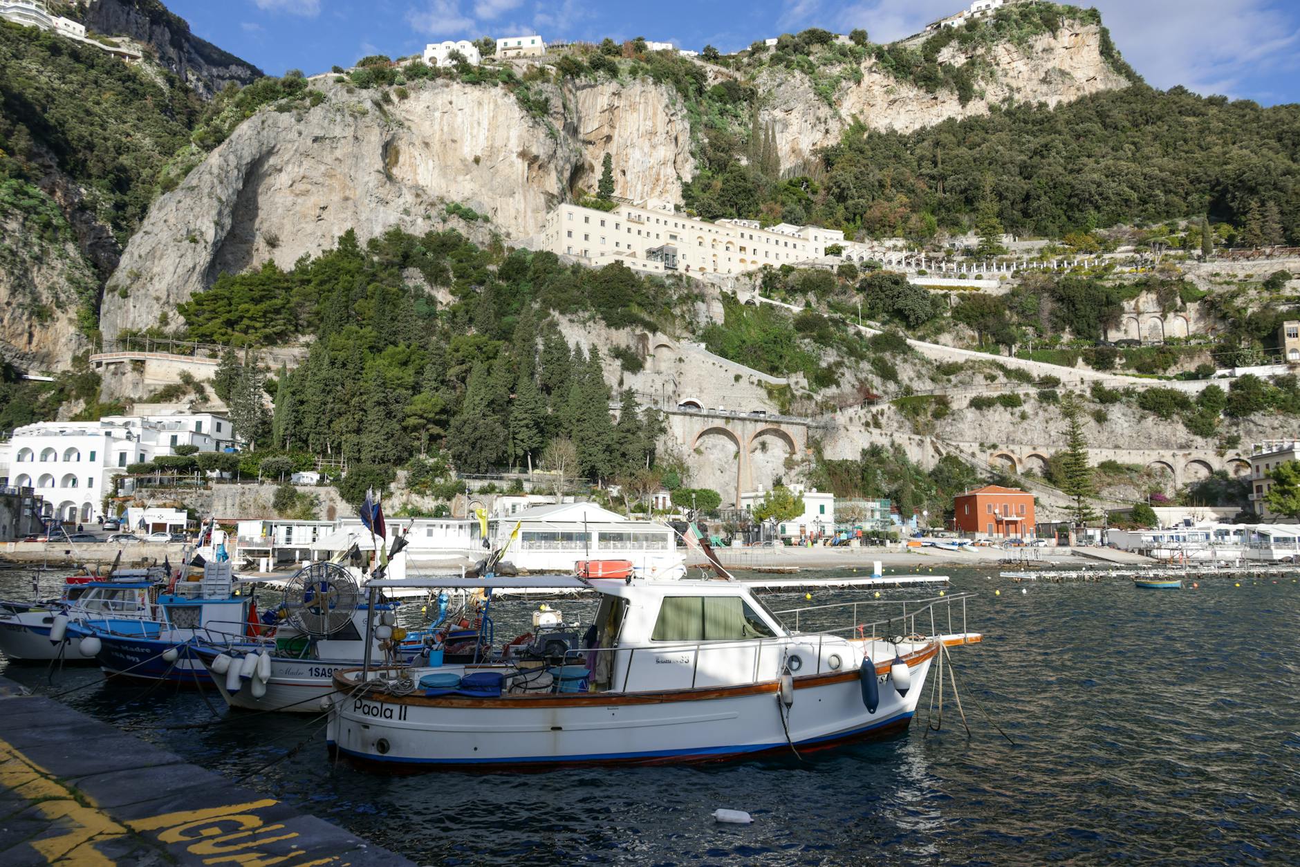 Sorrento harbor lemon trees