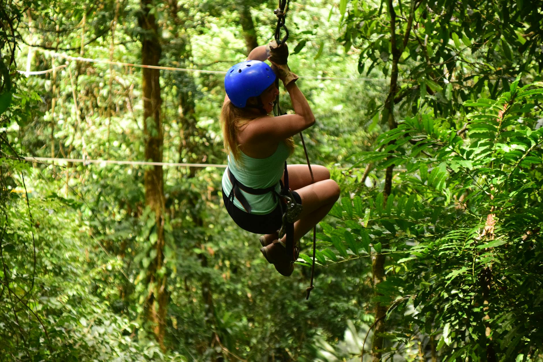 Costa Rica zipline canopy
