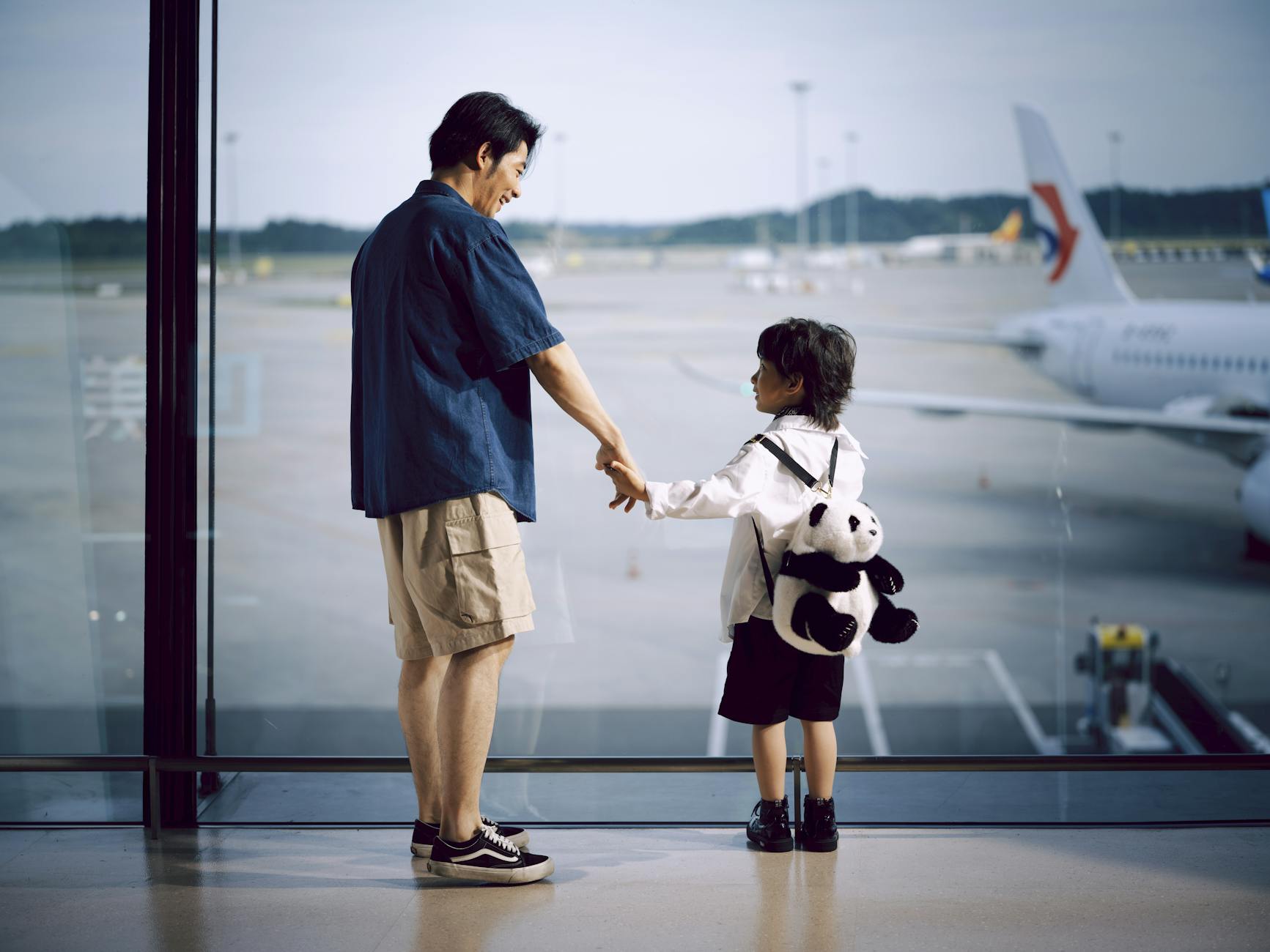 Kids backpack travel airport