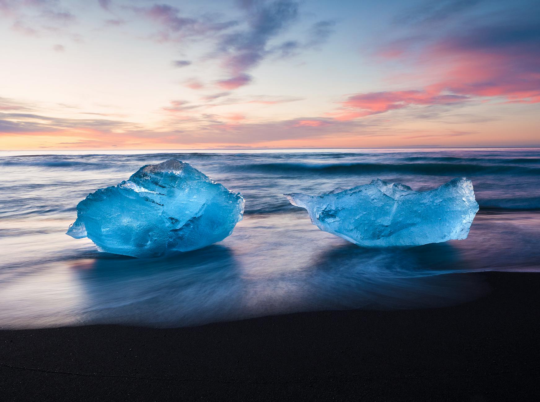 Iceland Diamond Beach Jokulsarlon