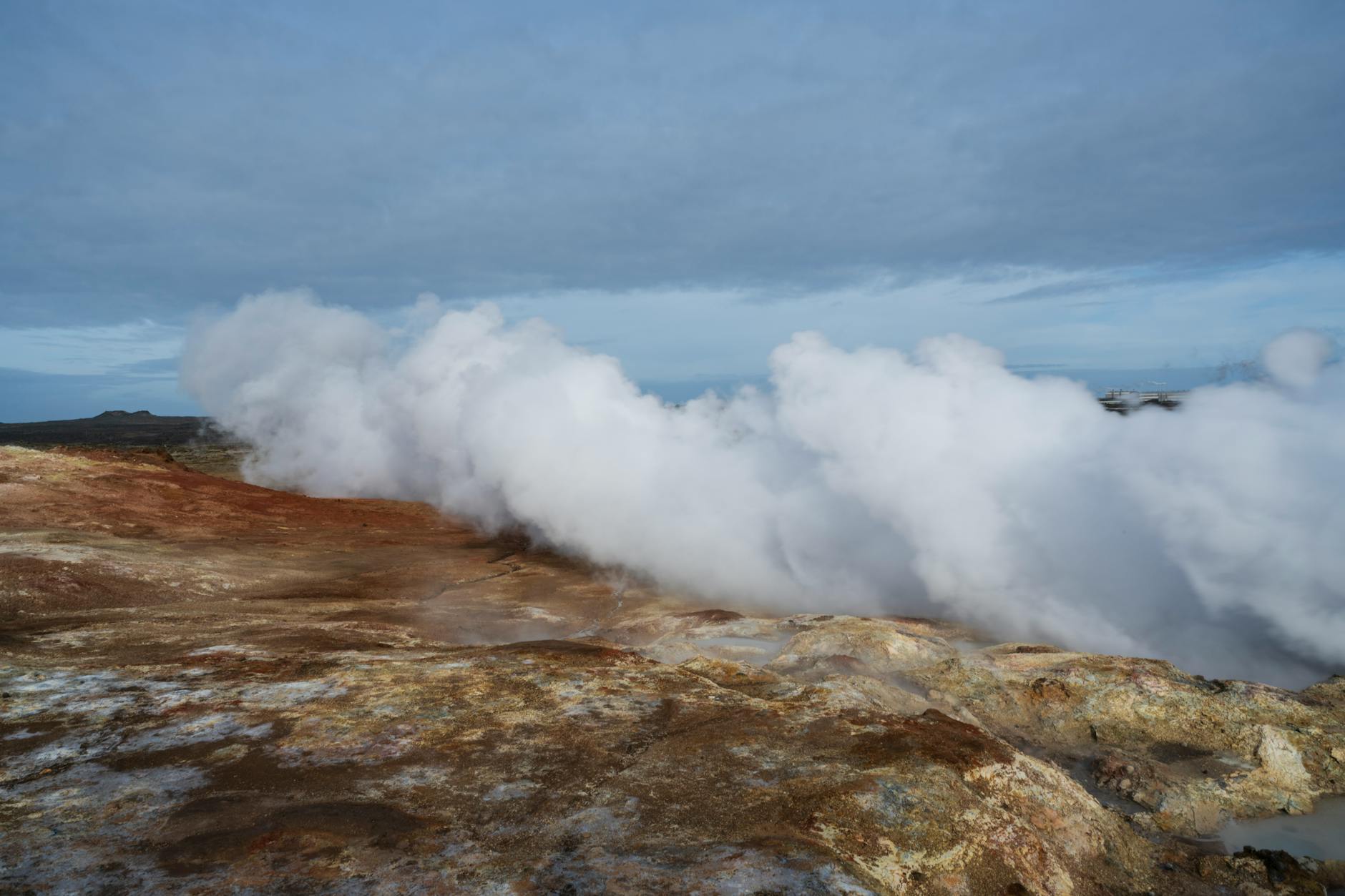 Iceland Reykjanes geothermal landscape