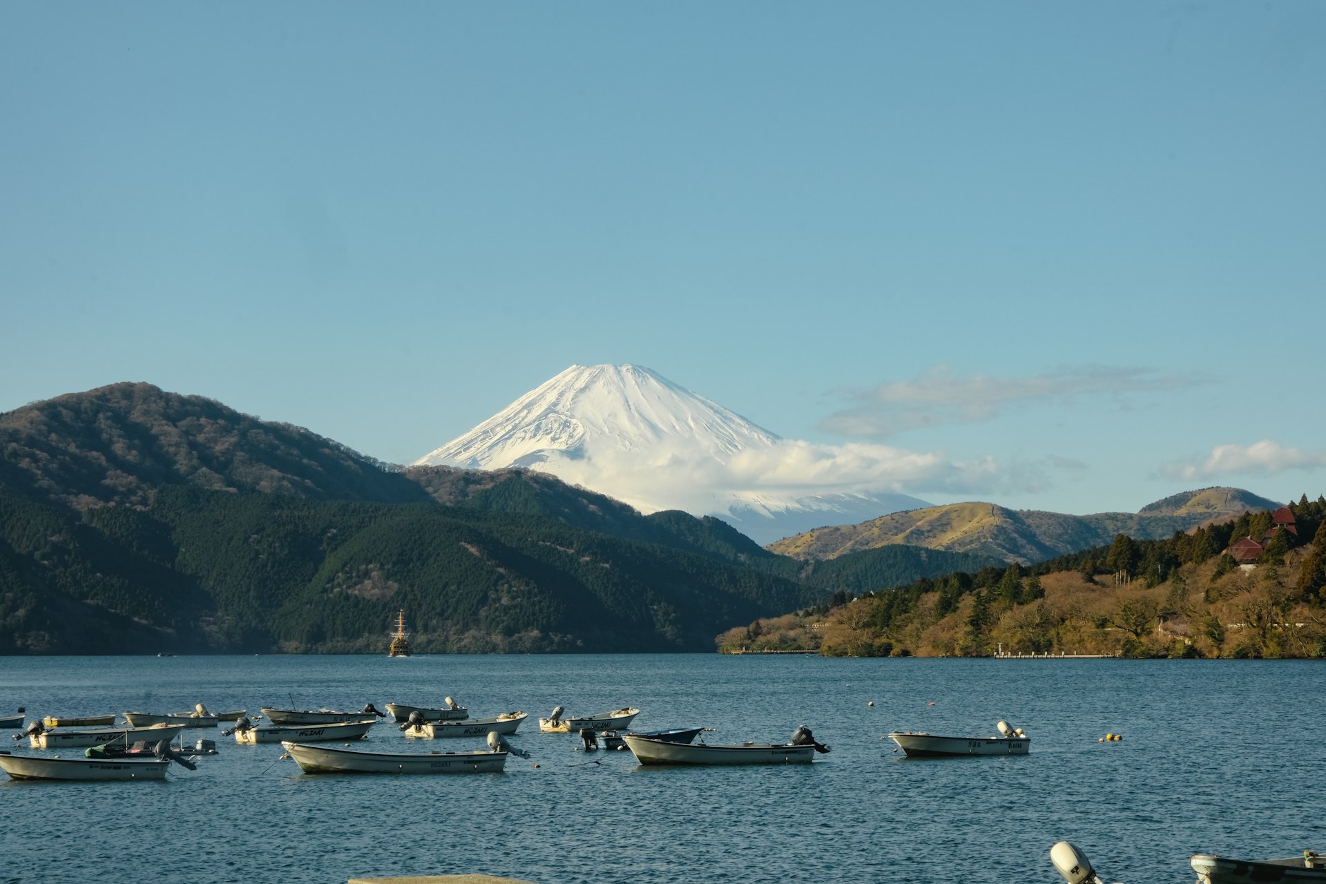 Fuji Five Lakes autumn Japan