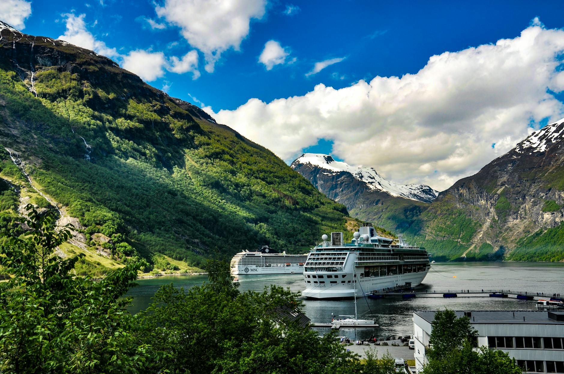 Geirangerfjord Norway cruise