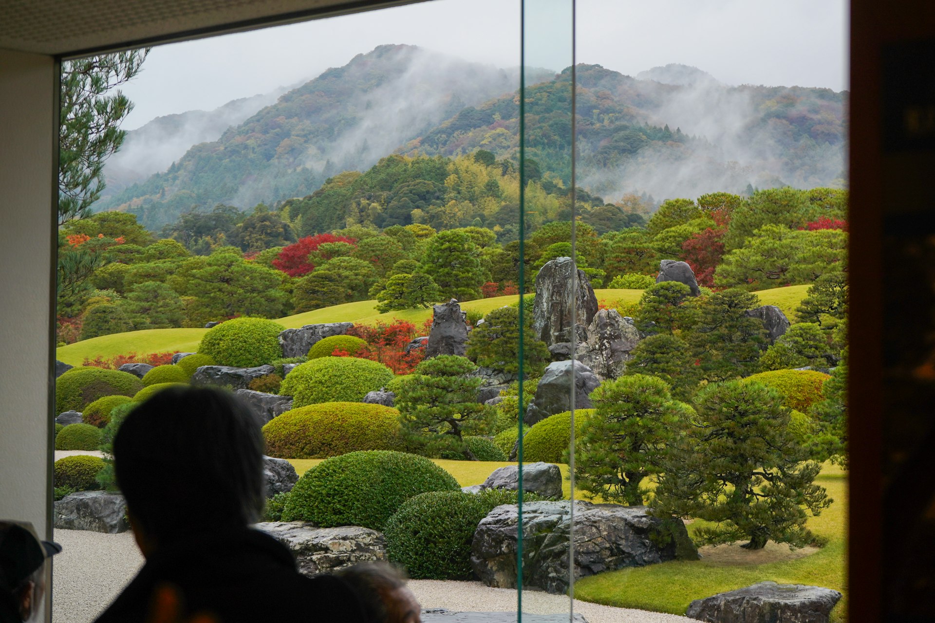 Ryokan engawa garden view