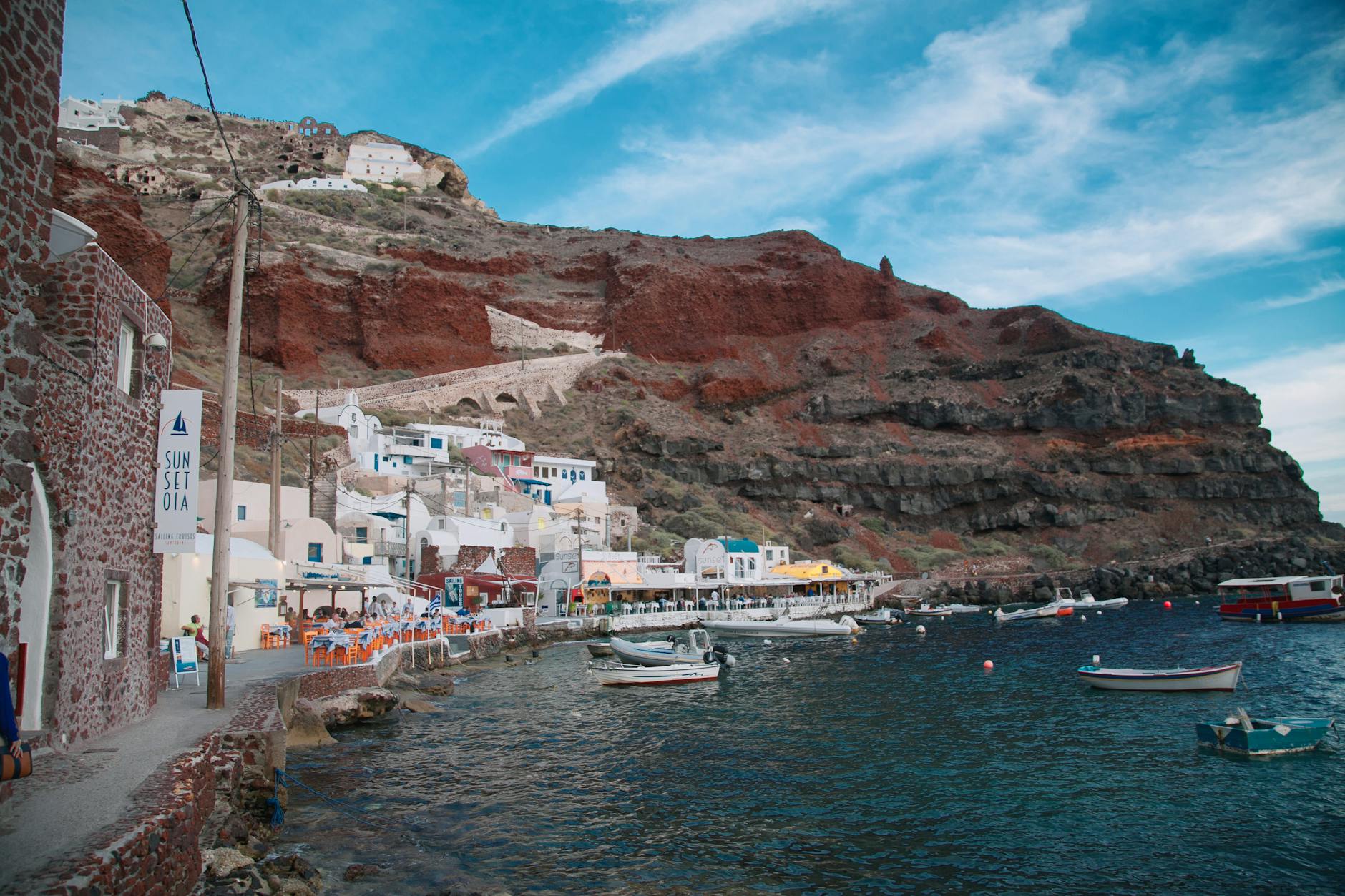 Santorini red beach Akrotiri