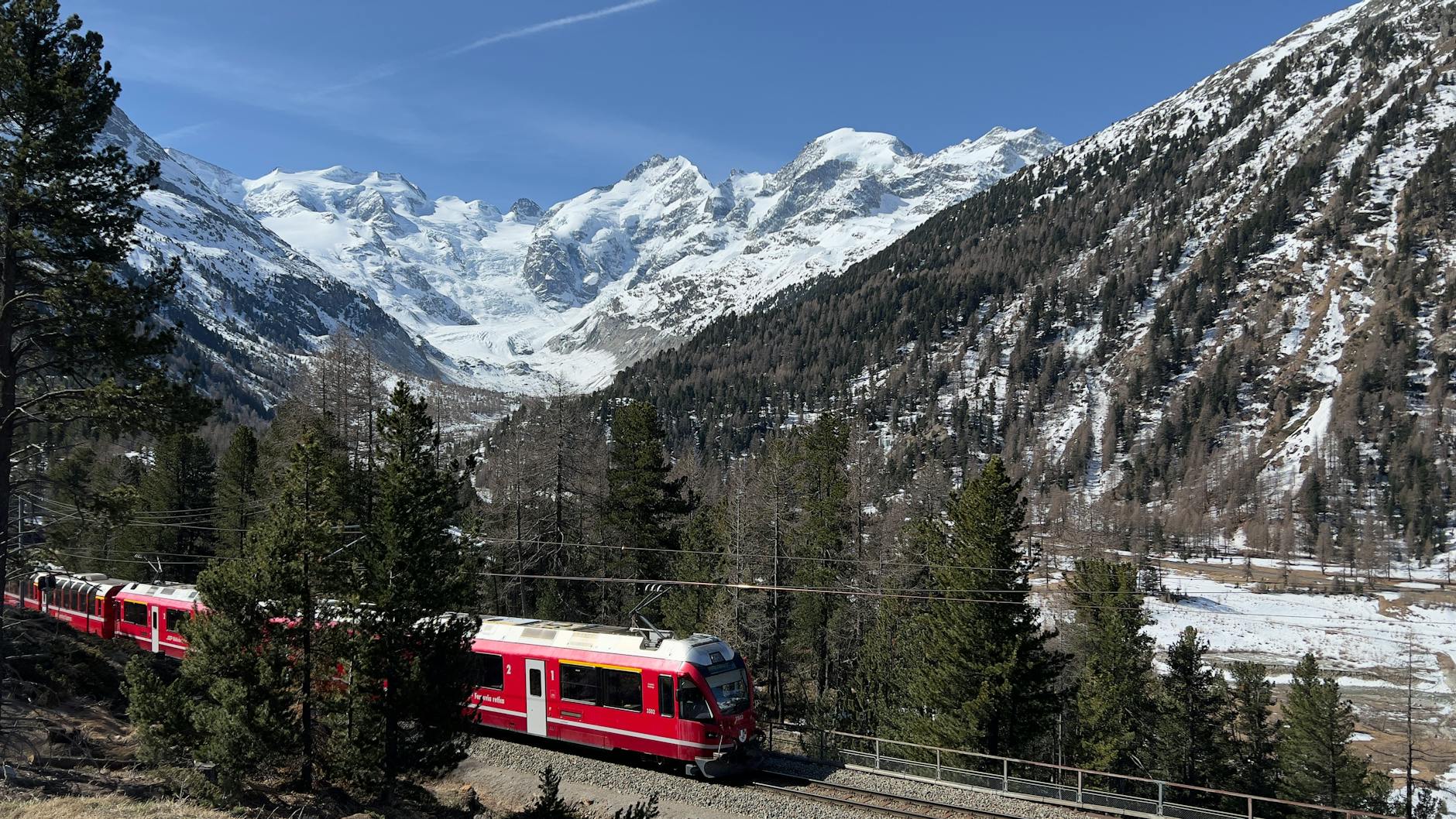 Swiss train Glacier Express