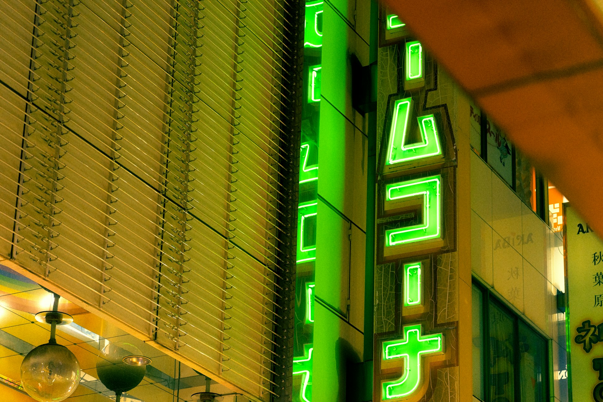 Akihabara electric town neon