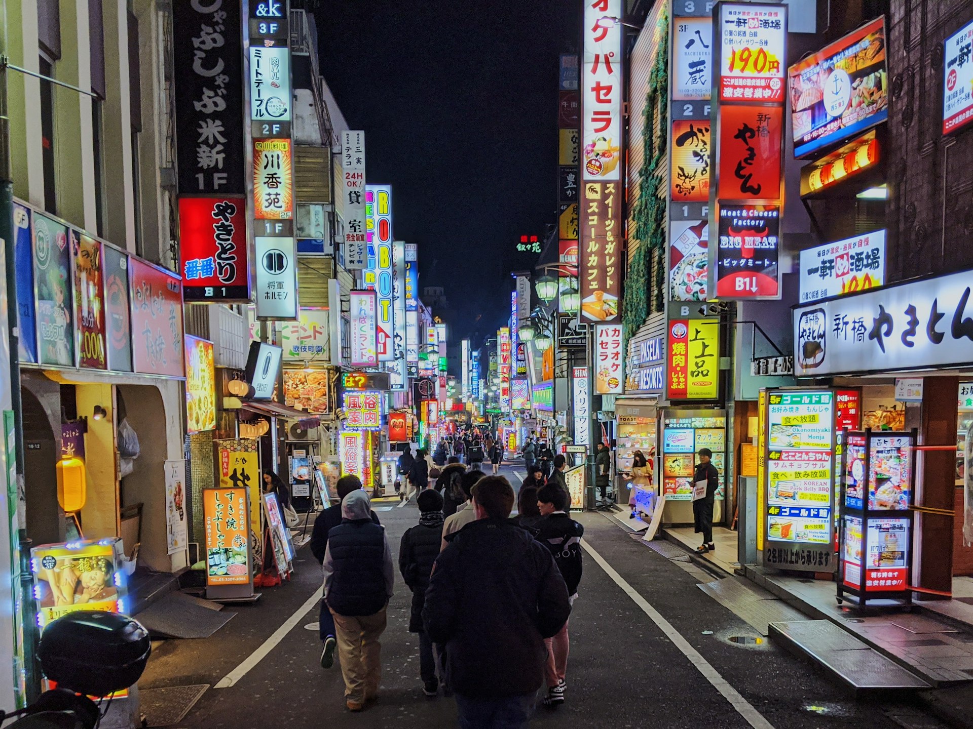Shinjuku Omoide Yokocho alley