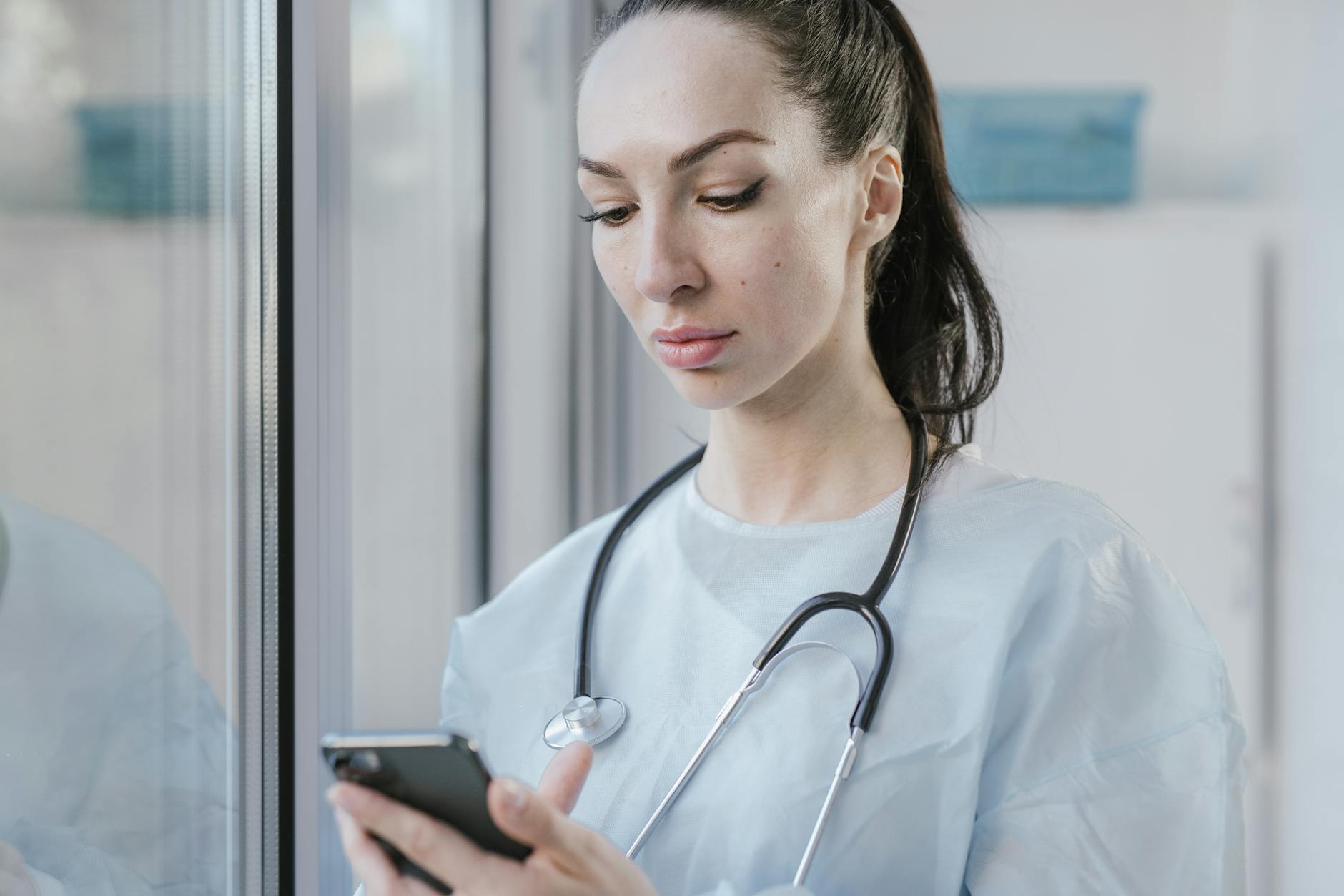 Doctor consultation phone telehealth